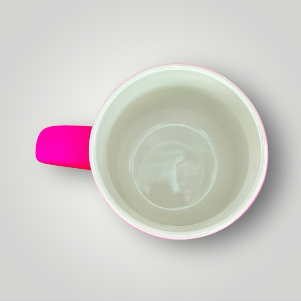 Neon Pink Autumn Halloween Pumpkin Soft Touch Matte Ceramic Mug Cup Gift New - Picture 6 of 14